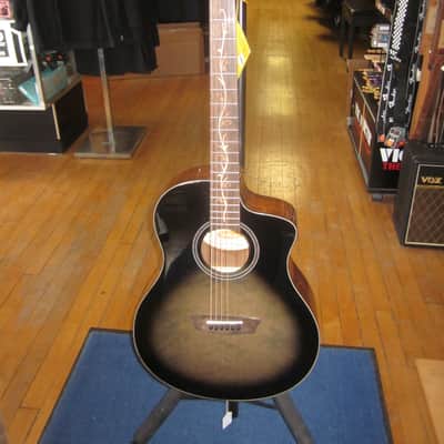 Washburn Bella Tono Studio S9V Vite Acoustic Electric Guitar BTS9VCECH-D-U - Spruce/Walnut image 11