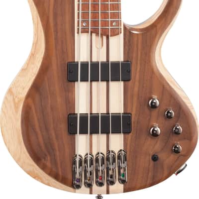 Ibanez BTB745 Standard 5-String Bass Guitar, Jatoba Fingerboard, Natural Low Gloss image 1