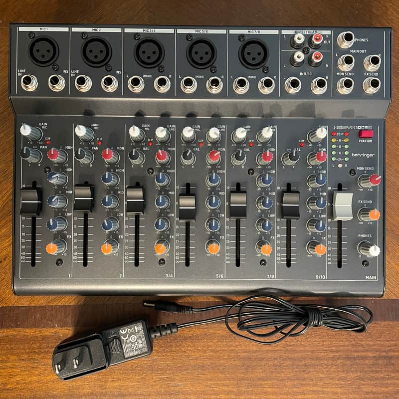 Behringer Xenyx X1003B Premium Analog Mixer with 5 Mic Preamps and Optional Battery Operation image 1