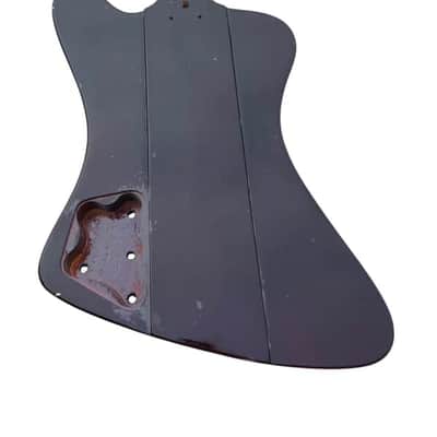 Custom 4 String Firebird Style Bass Body in Red Burst image 12