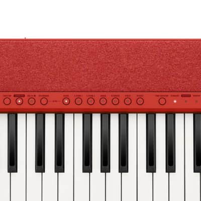 Casio CT-S1 Portable Electronic Keyboard, Red image 2