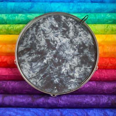 16" single layer Drum Bunny cloth drum cover - dampener - partial mute - compare to Drum Tortillas - Quesadilla - Big Fat Snare image 3