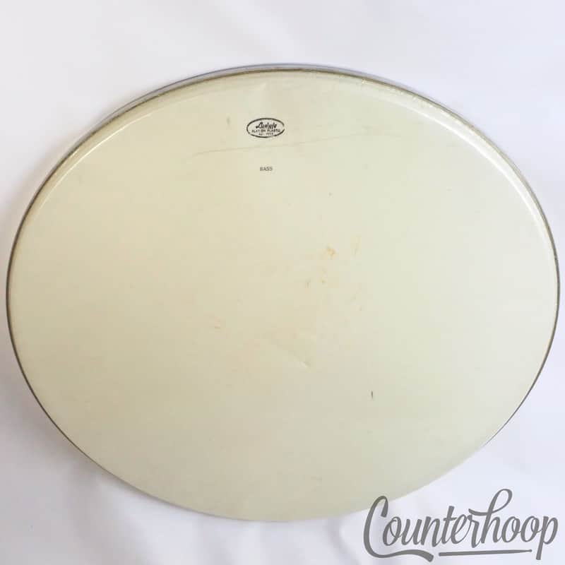 Ludwig 26" Bass Drum Head Vintage 50s-60s Playon Plastic Batter Concert Marching image 1