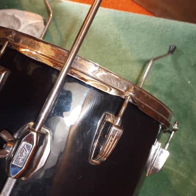 Ludwig 16x16 Floor Tom 1970's - Black Wrap image 13