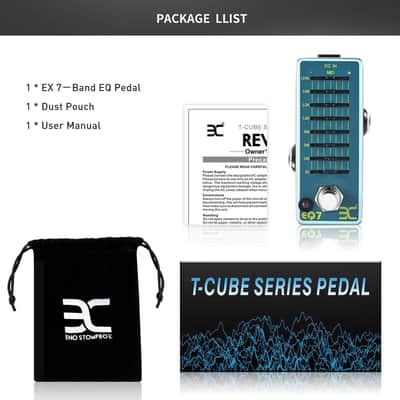 EX 7 Band EQ Equalizer Mini Guitar Pedal image 5