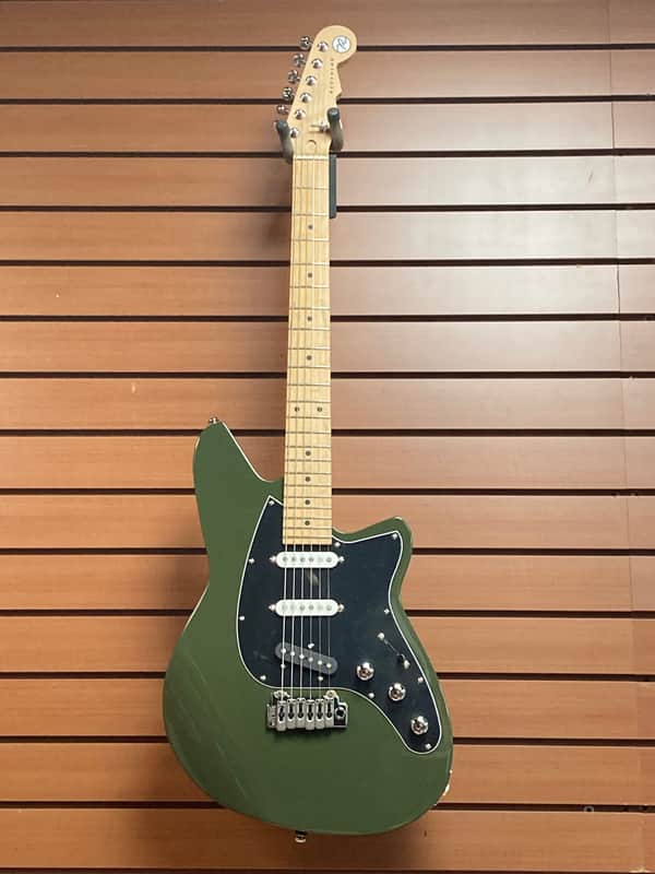 Reverend Six Gun TL 2025 - Present - Army Green New B Stock image 1