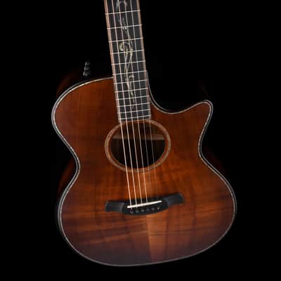 Taylor Builder's Edition K24ce Koa Grand Auditorium Kona Burst Acoustic Electric Guitar image 4