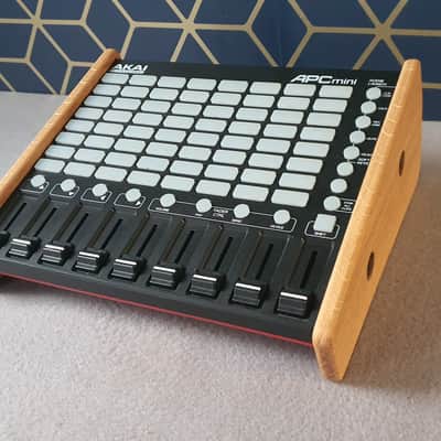 Akai APC Mini Oak Stand (ONLY) from Synths And Wood with VESA Mounting image 6