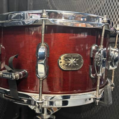Tama Artwood Birch Shell 14” X 6.5” Snare Drum - Cherry Red Lacquer Finish image 2