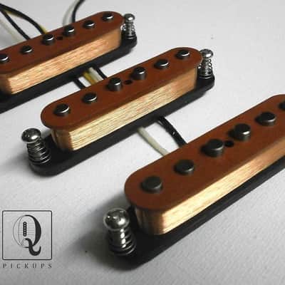 HOT Stratocaster SET A2 Guitar Pickups Custom Hand Wound Fits Fender Strat by Q pickups image 1