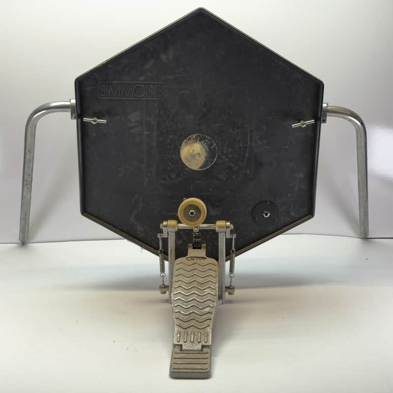 Simmons CB700 1980s Black SDS SDS8 Kick Bass Drum Module Pad image 1