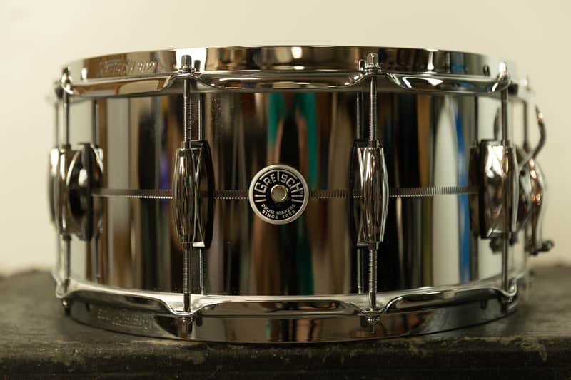 Gretsch Brooklyn 6.5x14" Chrome Over Steel Snare Drum image 1