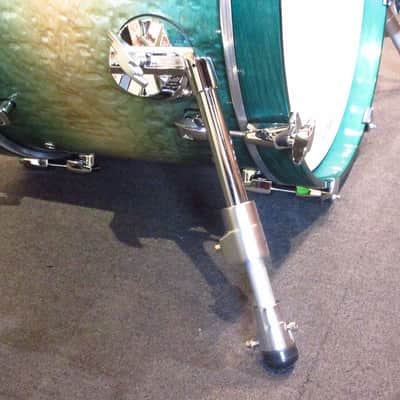 Yamaha PHX Phoenix Textures Turquoise Sunburst Kit 18" 10" 12" 14" Drum Set Made in Japan image 7