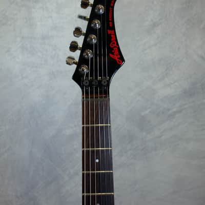 1984-86 Aria Pro II RS Knight Warrior MIJ - Black, HSS Blade Pickups, Kahler Flyer image 6