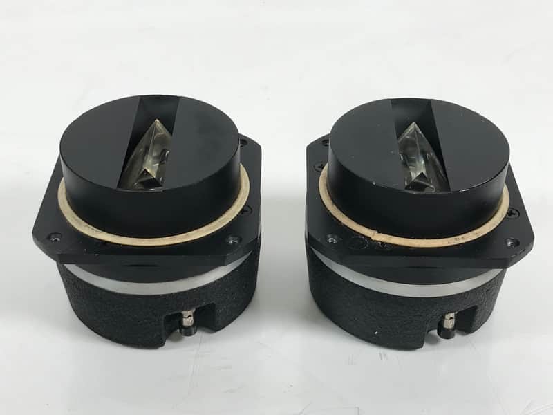 Vintage (2) JBL 077 High Frequency Prism Slot Super Tweeters Speakers image 1
