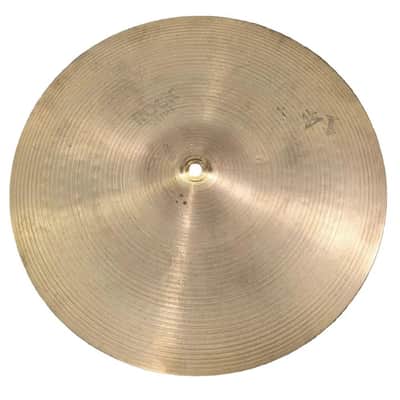 Used Vintage Zildjian A Rock Hi Hat Cymbals 14" - Very Good image 2