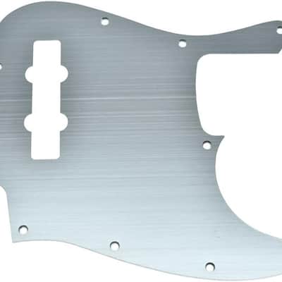 JB Style Brushed Aluminum Pickguard & Control Plate - Silver FREE SHIPPING image 2