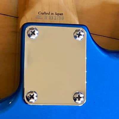 100% original 2004/05 Fender Stratocaster XII ST-12 12 String Electric Guitar Rosewood Blue image 16