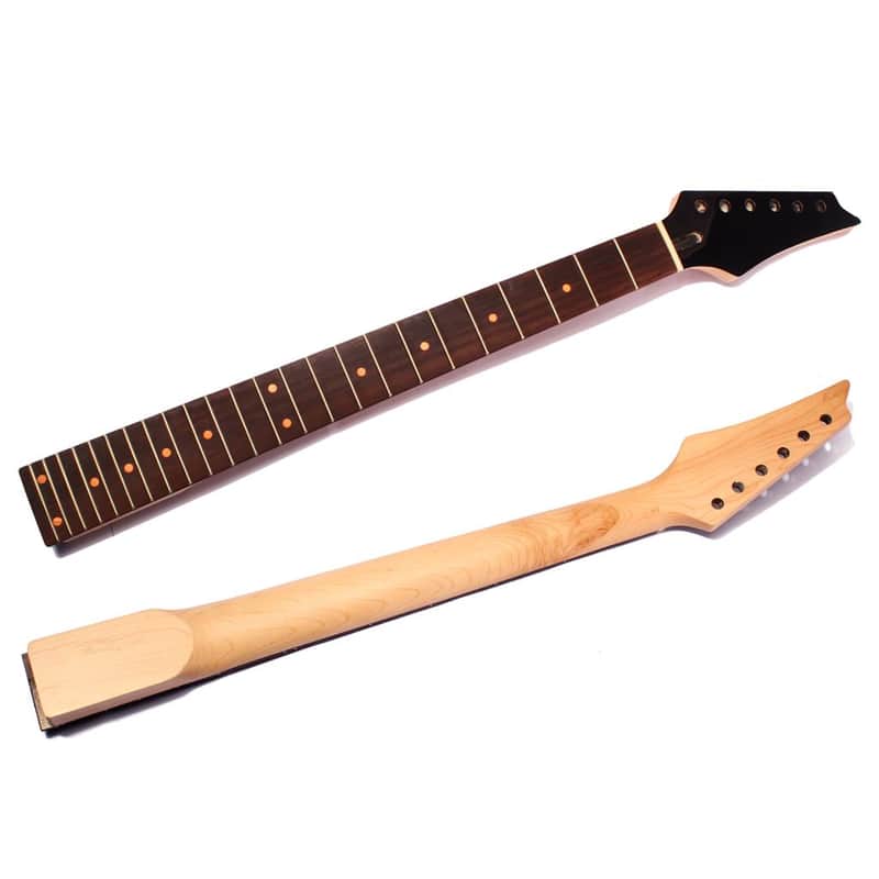 Maple Guitar Neck with Rosewood Fingerboard -24 Frets image 1