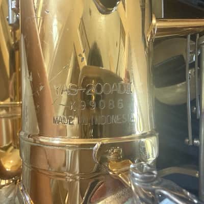 Yamaha YAS-200ADII Alto Saxophone image 11