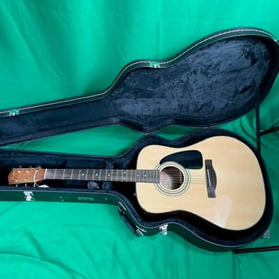 Fender Guitar CD60 NAT Acoustic With Case image 1