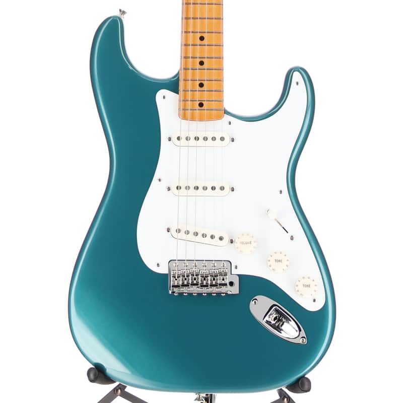 Fender Certified Pre-Owned Vintera II '50s Stratocaster, Maple Fingerboard, Ocean Turquoise (J6) (78175) image 1