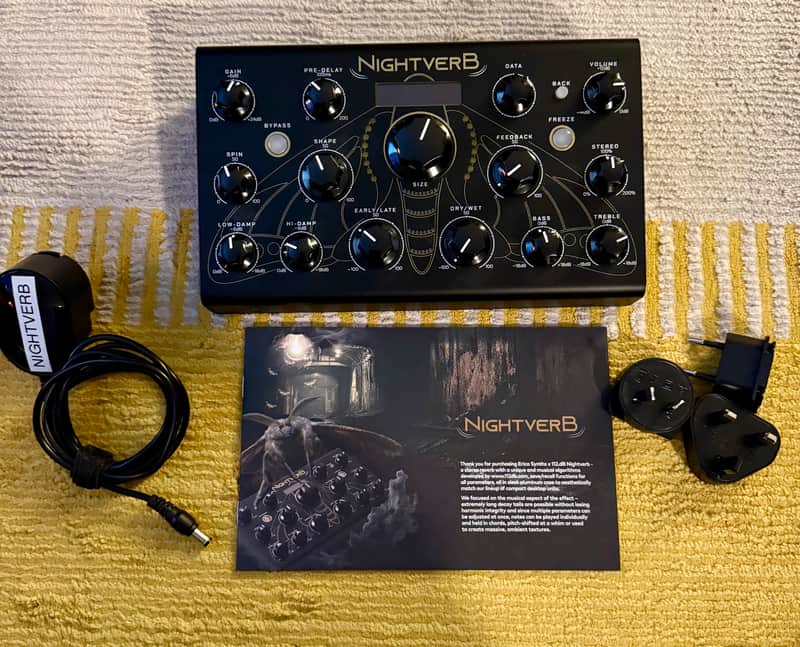 Erica Synths Nightverb 2025 - Black image 1