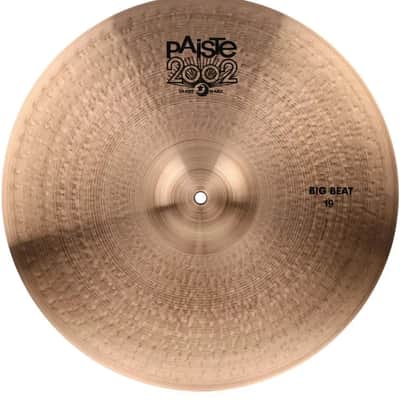 Paiste 2002 Series Black Big Beat 19-Inch Crash Cymbal image 2