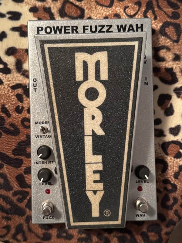Morley PFW-C Cliff Burton Power Fuzz Wah 2015 - 2020 - Silver image 1