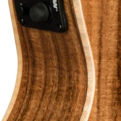 Lanikai Solid Top Acacia Acoustic Electric Cutaway Concert Ukulele +FREE Case | Authorized Dealer image 5