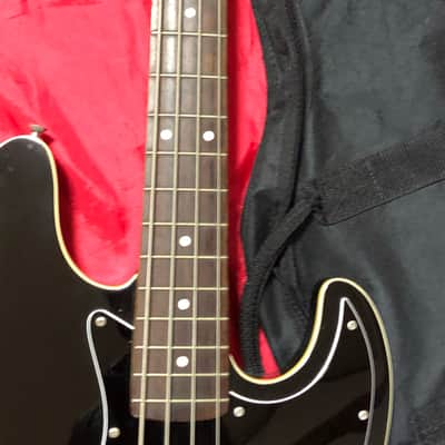 Fender Japan AJB BLK Aerodyne 2006 Electric Bass Guitar image 2