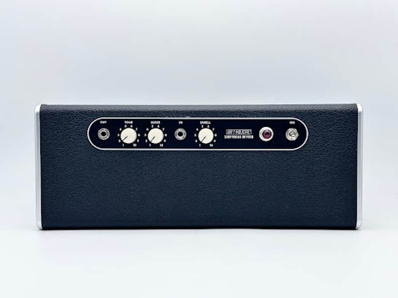 Surfy Industries SurfyBear Classic Spring Reverb Pedal 3.0 Black with SurfyPan Extra image 1