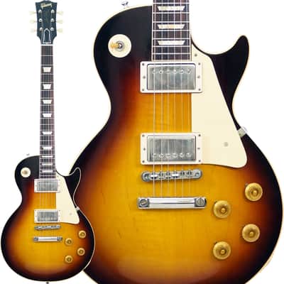 Gibson Custom Shop 2020 Murphy Lab 1958 Les Paul Standard Reissue Ultra Light Aged (Bourbon Burst) [USED] image 1