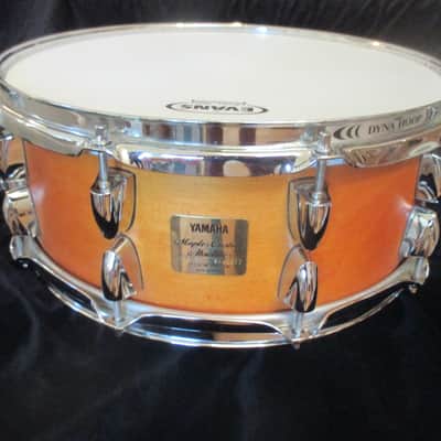 Yamaha Maple Custom Absolute 14 X 5.5 Snare Drum, Made In Japan, Mint! image 6