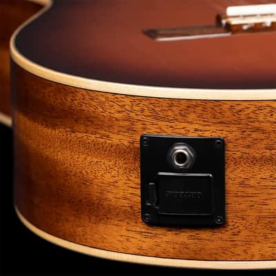 Ortega RCE238SN-FT-L Performer Series Solid Spruce Top Mahogany Neck Nylon 6-String Classical Acoustic-Electric Guitar w/Gig Bag For Left Hand Player image 12