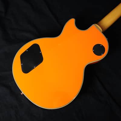 Epiphone Les Paul Custom Zakk Wylde Signature 2008 – Buzzsaw Orange, Signed, EMG ZW Set Limited BUZZSAW CHROME image 11