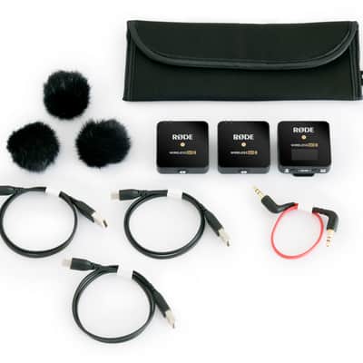 RODE Wireless Go II Dual Black Digitales Drahtlos-Mikrofonsystem image 3