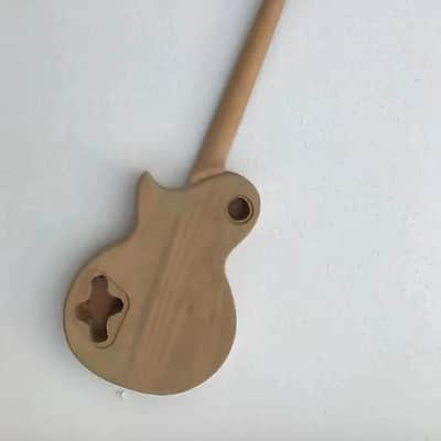 1 Set Guitar Maple Wood Neck with Les Paul LP Style Body image 7