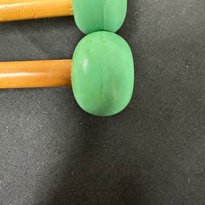 VINTAGE Mike Balter 13 Rubber Mallets, Light Green, Med Soft, Rattan-EXCELLENT image 3