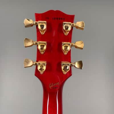 2010 Gibson Les Paul Custom 70s CS rot flamed Goldhardware inkl. Case image 6