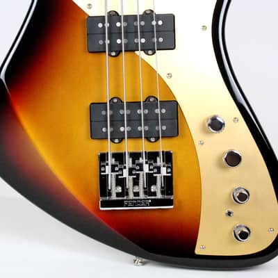 2024 Fender American Ultra II Meteora Bass ~Ebony Fretboard~ Ultraburst 4-String +OHSC w/COA image 11