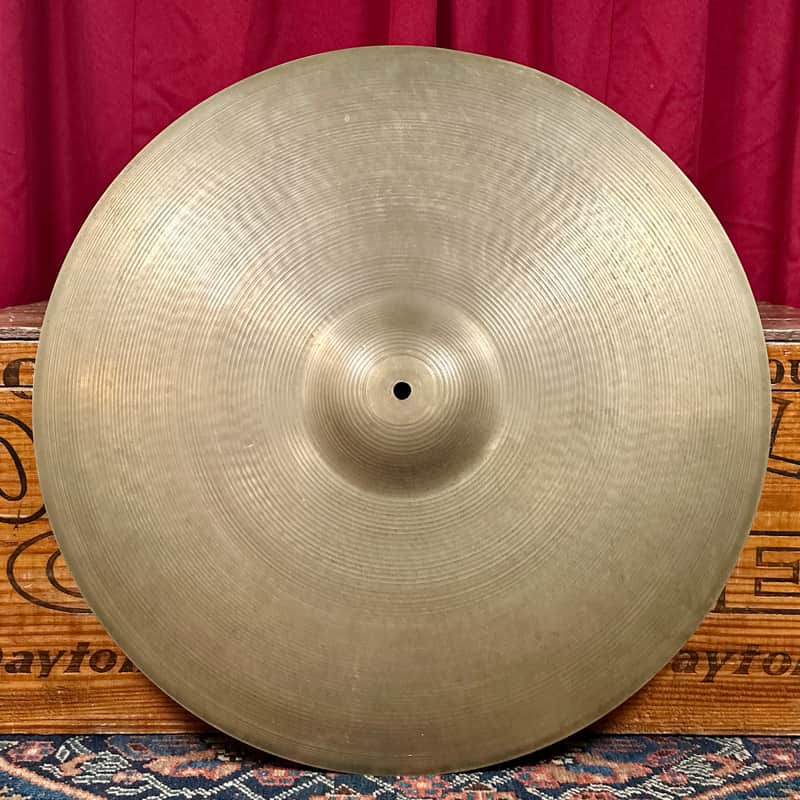22" Zildjian A 1950s Small Stamp Ride Cymbal 3006g *Video Demo* image 1