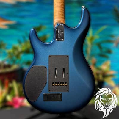 Ernie Ball Music Man Luke L4 SSS Blue Diesel H05439 image 2