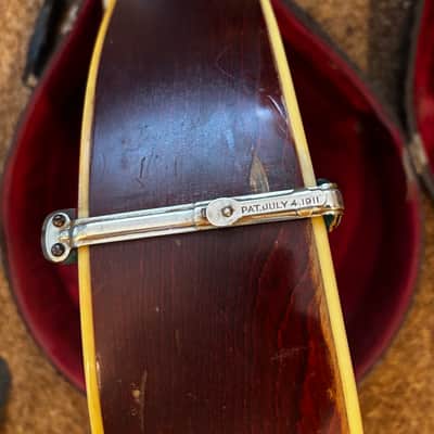 Gibson K-2 Mandocello black with Original Case 1913 mandolin family Mando image 14