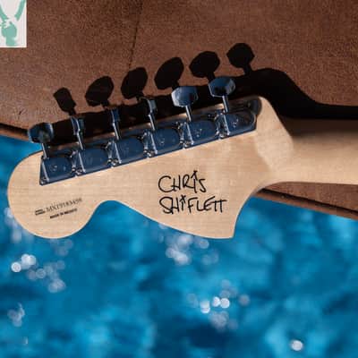 Fender Chris Shiflett Artist Series Signature Telecaster Deluxe - Shoreline Gold - Pro Set Up w Perfect Frets/Action/Intonation!$! image 4