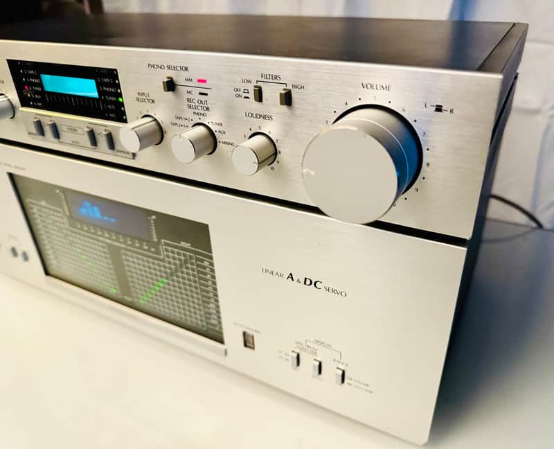 Vintage Sansui ⚡C-77 Pre Amp & B-77 Power Amplifier (60 WPC