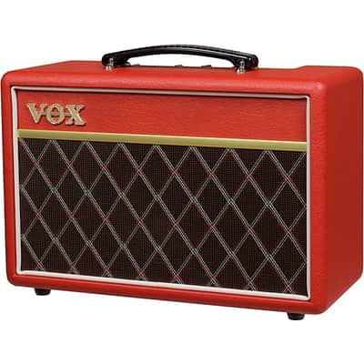 Vox Pathfinder 10 Solid State Combo Guitar Amp Limited Edition Deep Red image 2