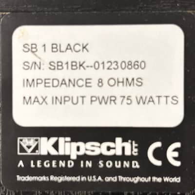 Klipsch SB1 Bookshelf Speakers image 8