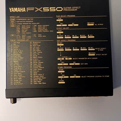 Yamaha FX550 image 9