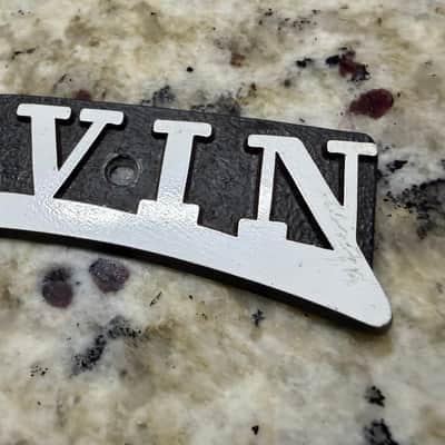 Carvin Metal Amp Or Case Logo Badge Emblem image 4
